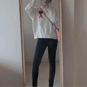 ami paris oversize sweater size M